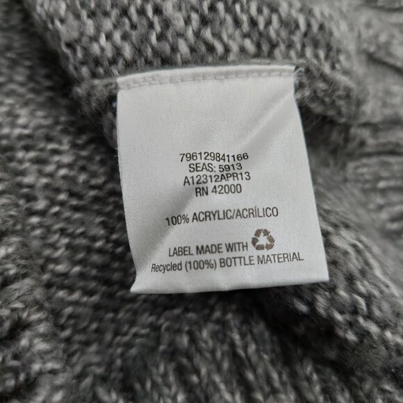 David Taylor Sweater Size Medium Gray V-Neck Pullover Vintage - Picture 7 of 9